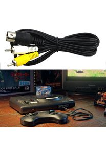 AV Cable Audio Video Cable Cord For SEGA Mega Drive 1 For 1 1.8 Meters
