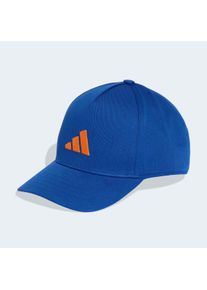 Baseball Cap adidas Performance "KIDS", Jungen, royal blau, pure orange, Obermaterial: 100% Baumwolle, Caps Baseball Cap