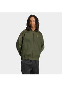 Tanktop adidas originals "SST ADICOLOR CLASSICS TRACK BAUMWOLLE TWILL", Herren, Gr. XL, gr&uuml;n (night cargo), Obermaterial: 65% Polyester, 35% Baumwolle, normal, Rundhals, Tops Tanktop