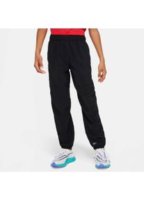 Sporthose Nike "B NK DF MULTI PANT ESSNTL", Jungen, Gr. XL (164/170), N-Gr, schwarz (schwarz, reflective silv), Obermaterial: 88% Polyester, 12% Elasthan, Hosen Sporthose, f&uuml;r Kinder, sportlicher Stil, f&uuml;r Fitnessaktivit&auml;ten