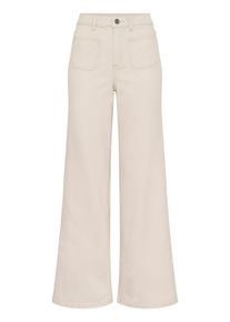 Regular-fit-Jeans Kaffe "Jeans KAbrook", Damen, Gr. 29, L&auml;nge 34, moonbeam, Obermaterial: 98% Baumwolle CO. 2% Elasthan EL., Jeans Regular-fit-Jeans