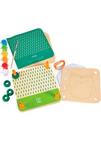 Kreativset HAPE "Kunst-Set Blumenpresse", gr&uuml;n (bunt), Kreativsets, Kinder, Kreativset