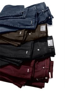 Schlupfjeans CREATION L PREMIUM, Damen, Gr. 25, Kurzgr&ouml;&szlig;en, blau, stone, washed, 87% Baumwolle, 9% Polyester, 4% Elasthan, unifarben, lang, Jeans Schlupfjeans