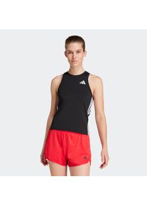 Tanktop adidas Performance "TRAIN ESSENTIALS 3-STREIFEN WORKOUT", Damen, Gr. S, schwarz-wei&szlig; (schwarz, wei&szlig;), Obermaterial: 88% Polyester, 12% Elasthan, Rundhals, Tops Tanktop