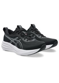 Laufschuh asics "GEL-PULSE 17", Damen, Gr. 38, schwarz, gravel, Synthetik, Schuhe Laufschuh, f&uuml;r Stra&szlig;e und Fitnessstudio, mit FF BLAST D&auml;mpfung