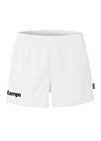 Shorts Kempa "Shorts Team Women", Herren, Gr. S, US, wei&szlig;, Obermaterial: 100% Polyester Pol. recyc.., Hosen Shorts