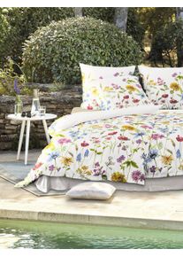 Bettw&auml;sche Irisette "Wave 8698", multi, B/L: 155cm x 220cm, 1 Stk., 1 Stk., Mako-Satin, B/L: 80cm x 80cm, 2, Mako-Satin, Obermaterial: 100% Baumwolle, Bettw&auml;sche, Bettw&auml;sche, anschmiegsam und atmungsaktiv, Ganzjahresqualit&auml;t
