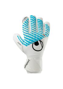 Torwarthandschuhe Uhlsport "Torwarthandschuhe FM Cybertec Supersoft HN Kids", Kinder, Gr. 7, wei&szlig;, cyberblau, schwarz, Obermaterial: 81% Gummi rubber. 13% Polyester PES. 6% Nylon NY., Handschuhe Torwarthandschuhe