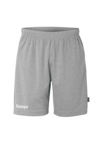 Shorts Kempa "Shorts Team Kids", Jungen, Gr. 164, N-Gr, schwarz grau melange, Obermaterial: 100% Polyester Pol. recyc.., Hosen Shorts