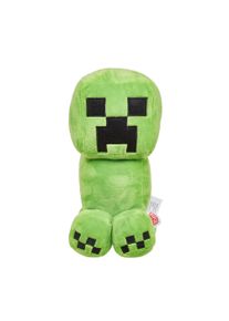Pl&uuml;schfigur Mattel "Minecraft 8" Basic Plush Creeper", gr&uuml;n (bunt), Pl&uuml;schfiguren, KinderH:21cm, Pl&uuml;schfigur, H:21cm