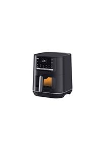 Braun Hei&szlig;luftfritteuse "MultiFry 5 HF 5075IBK 3-in-1 Airfryer, 6L, 80-220, PFAS-frei*", schwarz, B:27cm H:33,5cm T:28cm, Fritteusen, Hei&szlig;luftfritteuse