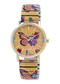 Quarzuhr Lady, gelb, Armbanduhren, Damen, Quarzuhr