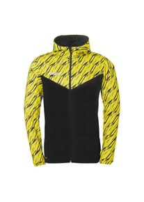 Trainingsjacke Uhlsport "Trainingsjacke Progressive 28 Multi Hood", Herren, Gr. S, schwarz, limonengelb, Obermaterial: 100% Polyester Pol. recyc.., Jacken Trainingsjacke