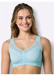 w&auml;schepur Entlastungs-BH W&Auml;SCHEPUR, Damen, Gr. 95, Cup B, mint, wei&szlig;, 84% Polyamid, 16% Elasthan, BHs Entlastungs-BH