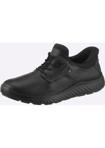 Slip-On Sneaker Jomos, Herren, Gr. 47, schwarz, Nubukleder, Textil, Schuhe Slip-On Sneaker