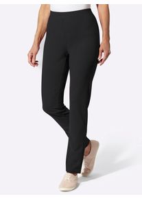 Webhose Classic Basics, Damen, Gr. 52, Normalgr&ouml;&szlig;en, schwarz, 96% Polyester, 4% Elasthan, unifarben, Hosen Webhose