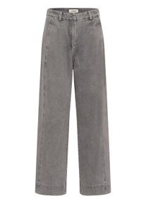 Regular-fit-Jeans Soaked in Luxury "Jeans SLNinnia", Damen, Gr. L, N-Gr, grau (light grau denim), Obermaterial: 100% Baumwolle CO., Jeans Regular-fit-Jeans