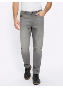 Bequeme Jeans Marco Donati, Herren, Gr. 62, Normalgr&ouml;&szlig;en, grau denim, 98% Baumwolle, 2% Elasthan, unifarben, lang, Jeans Bequeme Jeans