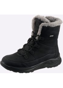 Stiefel Jomos, Damen, Gr. 38, schwarz, Nubukleder, Schuhe Stiefel