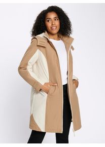Funktionsmantel Classic Basics, Damen, Gr. 50, camel, champagner, 100% Polyester, Wattierung:100% Polyester, &Auml;rmelfutter:100% Polyester, M&auml;ntel Funktionsmantel