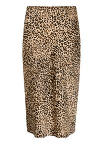 Midirock Saint Tropez "Rock ZackySZ", Damen, Gr. XS, creamy leopard, Obermaterial: 100% Polyester PES., R&ouml;cke Midirock