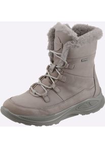 Stiefel Jomos, Damen, Gr. 41, grau, Nubukleder, Schuhe Stiefel