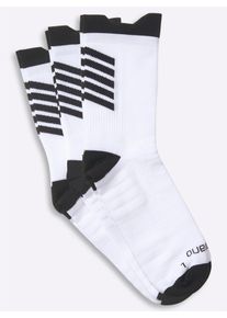 Socken Camano, Damen, Gr. 3/43, wei&szlig;, 94% Polyamid, 5% Elasthan, 1% Polyester, Socken Socken