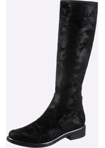 Stiefel Caprice, Damen, Gr. 8, schwarz, Textil, Schuhe Stiefel