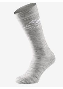 w&auml;schepur Kniestr&uuml;mpfe W&Auml;SCHEPUR, Damen, Gr. 4/47, grau, 53% Wolle, 46% Polyamid, 1% Elasthan, Socken Kniestr&uuml;mpfe