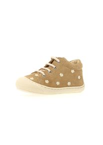 Lauflernschuh Naturino "COCOON EMBR. DAISIES", M&auml;dchen, Gr. 24, sand, Veloursleder, gebl&uuml;mt, Schuhe Lauflernschuh, Babyschuh mit Print, Gr&ouml;&szlig;enschablone zum Download