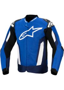 Alpinestars T-GP Air, textile jacket , color: Light Blue/Dark Blue/White , size: XXL