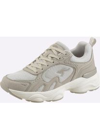 Sneaker Kangaroos, Damen, Gr. 42, hellgrau, Mesh, Synthetik, Schuhe Sneaker