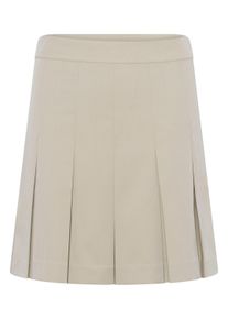 Midirock Saint Tropez "Rock ZelivaSZ", Damen, Gr. S, beige (oxford tan), Obermaterial: 77% Polyester PES. 19% Viskose CV. 4% Elasthan EL., R&ouml;cke Midirock