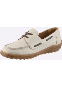 Schn&uuml;rschuh Loretta, Damen, Gr. 42, champagner, Glattleder, Schuhe Schn&uuml;rschuh