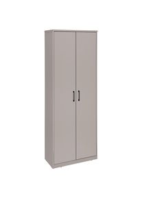 Xora Mehrzweckschrank, Kaschmir, Holzwerkstoff, 5 F&auml;cher, 72x194x36 cm, stehend, Waschk&uuml;che, Mehrzweckschr&auml;nke