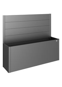 BioHort Sichtschutz, Dunkelgrau, Metall, 201x91x4 cm, Sonnenschutz, Sichtschutz