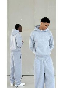 Y2 Embroidered Men's Casual Hooded Suit, High-Quality Casual Business Social Suit with Elastic Waist Belt and Loose Straight Leg