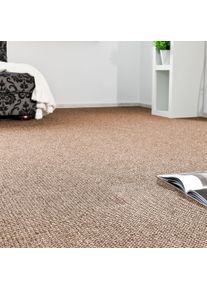 Teppichboden ANDIAMO "Patras, Strukturschlinge, Gesamth&ouml;he 8,5 mm, Luxusklasse LC2", braun, B:500cm L:600cm, Kunstfaser, Teppiche, Teppichboden, Breite 400 cm oder 500 cm, H&ouml;he 8,5 mm, strapazierf&auml;hig & robust