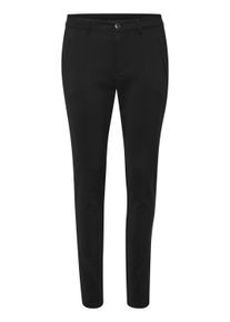 Stoffhose Kaffe "Casual Hose Vera", Damen, Gr. 36, N-Gr, schwarz (schwarz deep), Obermaterial: 61% Baumwolle CO. 36% Polyamid PA. 3% Elasthan EL., Hosen Stoffhose