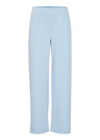 Stoffhose B.Young "Casual BYRIZETTA", Damen, Gr. S, N-Gr, blau (blau bell), Obermaterial: 74% Polyester PES. 22% Viskose CV. 4% Elasthan EL., Hosen Stoffhose