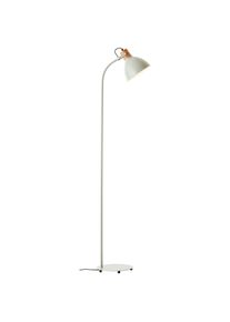 Brilliant Stehlampe "Erena", gr&uuml;n (hellgr&uuml;n), 1, H: 150cm, Leuchten, H&ouml;he 150 cm, E27, Metall/Holz, Stehlampe