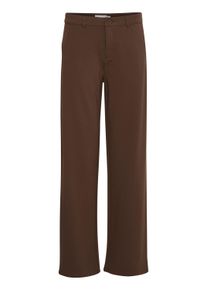 Stoffhose Fransa "Casual Hose FRZASTRETCH", Damen, Gr. 44, N-Gr, braun (carafe), Obermaterial: 63% Viskose CV. 32% Polyamid PA. 5% Elasthan EL., Hosen Stoffhose