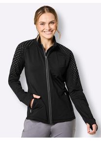 Sweatjacke Catamaran, Damen, Gr. 52/54, schwarz, 92% Polyester, 8% Elasthan, Sweatjacken Sweatjacke