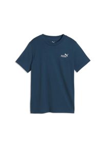T-Shirt Puma "ESS 2 COLOR SMALL NO 1 LOGO TEE B", Jungen, Gr. 176, midnight petrol, Jersey, Obermaterial: 100% Baumwolle, bedruckt, regular fit normal, Rundhals, Shirts T-Shirt, mit Rundhalsausschnitt, Kurzarm, ohne Kapuze, mit gesticktem Logo