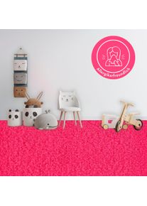Teppichboden ANDIAMO "Sina, Velours, Gesamth&ouml;he 6 mm, Luxusklasse LC1", pink, B:400cm L:200cm, Kunstfaser, Teppiche, Teppichboden, Uni Farben, Breite 400 cm, strapazierf&auml;hig, pflegeleicht, Wohnzimmer