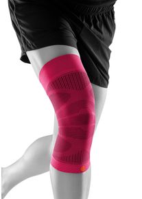 Kniebandage Bauerfeind "Sports Compression Knee Support", Gr. XL, pink, Obermaterial: 57% Baumwolle, 41% Polyester, 2% Elasthan, Bandagen Kniebandage, mit Kompression