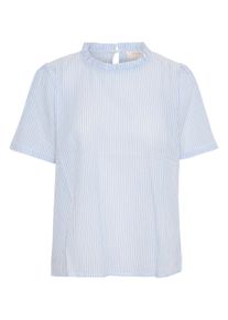 Blusentop Cream "Top KatinkaCR", Damen, Gr. 46, blau (kentucky blau), Obermaterial: 100% Baumwolle CO., Blusen Blusentop