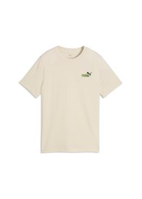 T-Shirt Puma "ESS 2 COLOR SMALL NO 1 LOGO TEE B", Jungen, Gr. 140, alpine snow, Jersey, Obermaterial: 100% Baumwolle, bedruckt, regular fit normal, Rundhals, Shirts T-Shirt, mit Rundhalsausschnitt, Kurzarm, ohne Kapuze, mit gesticktem Logo
