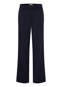 Stoffhose Pulz Jeans "Casual PZBINDY", Damen, Gr. 40, N-Gr, gr&uuml;n (schwarz sapphire), Obermaterial: 53% Baumwolle CO. 44% Polyester PES. 3% Elasthan EL., Hosen Stoffhose
