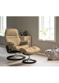 Relaxsessel stressless "Sunrise", beige (sand paloma), B:83cm H:105cm T:74cm, Leder BATICK: BATICK ist ein leicht korrigiertes, durchgef&auml;rbtes und genarbtes M&ouml;belleder, bei dem die meisten Unebenheiten und Spuren in der Regel entfernt wurden.;Leder PALOMA: PALOMA ist ein durchgef&auml;rbtes Semianilin-M&ouml;belleder mit nat&uuml;rlicher Narbung.;ROHLEDER Stoff Q2 FARON: Ein fester zuverl&auml;ssiger Boucl&eacute; mit einem
